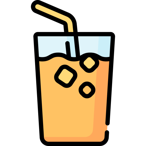 Orange juice Special Lineal color icon