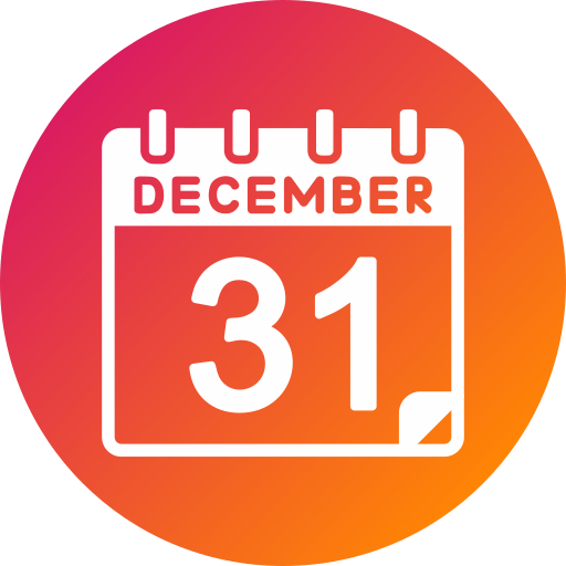 Calendar days Generic gradient fill icon