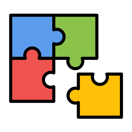 퍼즐 게임 Generic color lineal-color icon
