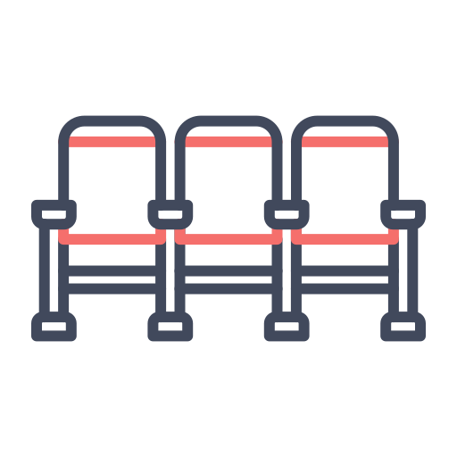 asientos Generic color outline icono