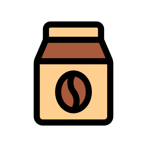 saco de café Generic color lineal-color Ícone