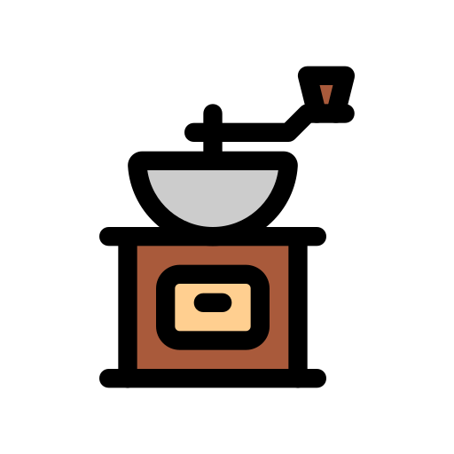 koffiemolen Generic color lineal-color icoon