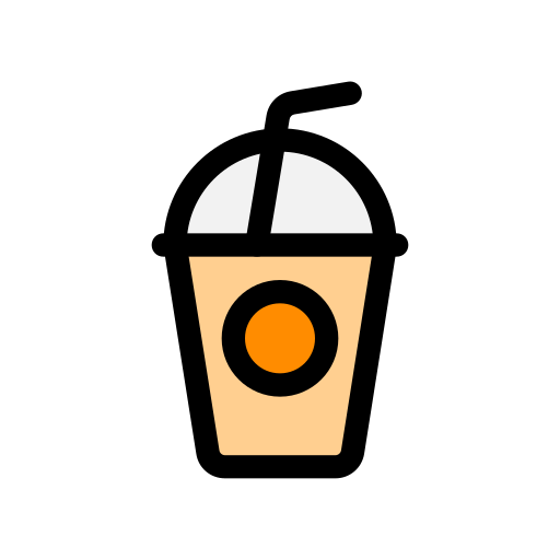 Iced coffee Generic color lineal-color icon