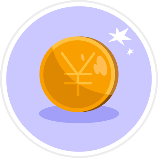 Japanese yen Generic color fill icon