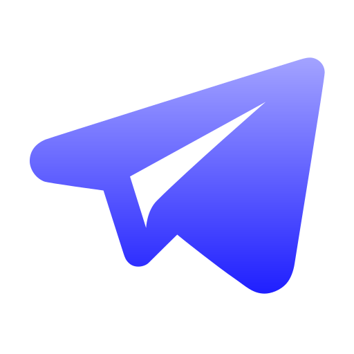 Telegram Generic gradient fill icon