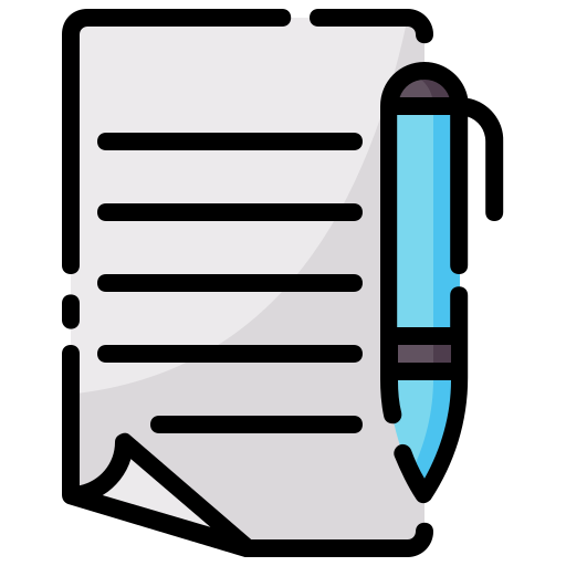Contracts Generic color lineal-color icon