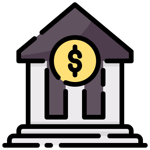 Banks Generic color lineal-color icon