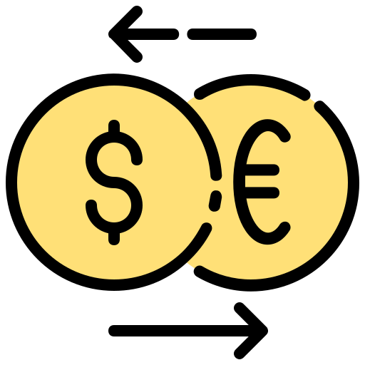 Currency exchange Generic color lineal-color icon