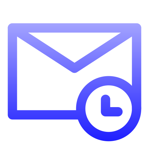 Mail Generic gradient outline icon