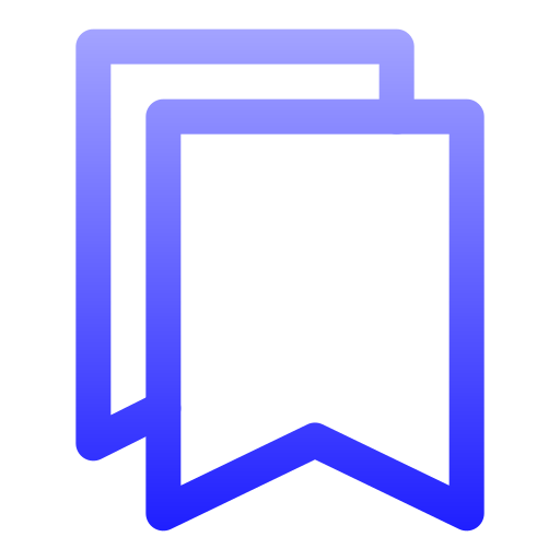 marcador Generic gradient outline icono