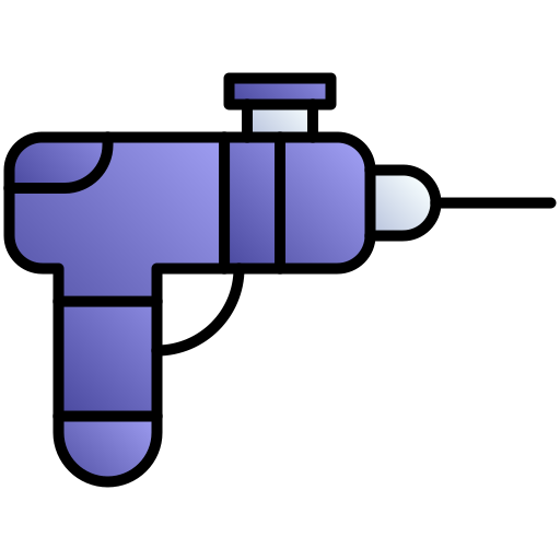 pistola de agua Generic gradient lineal-color icono