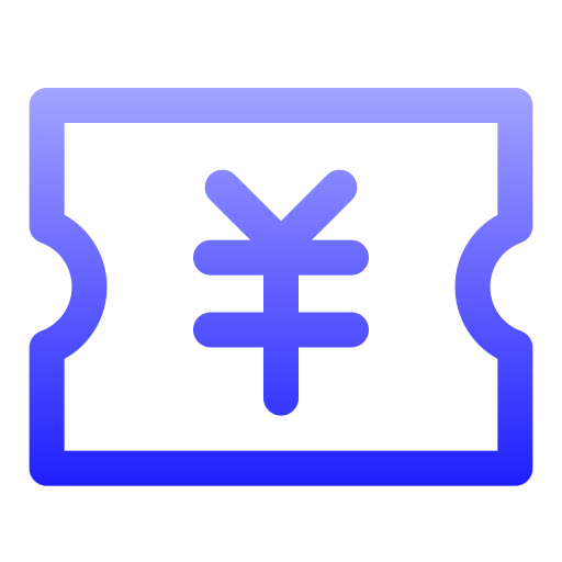 coupon Generic gradient outline icon