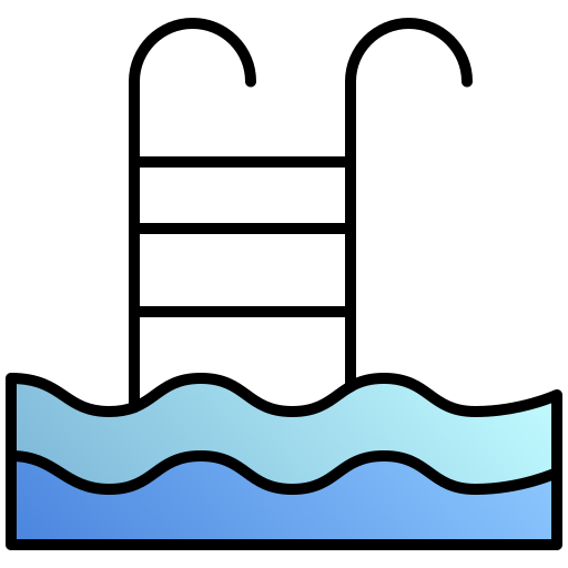 piscina Generic gradient lineal-color icona