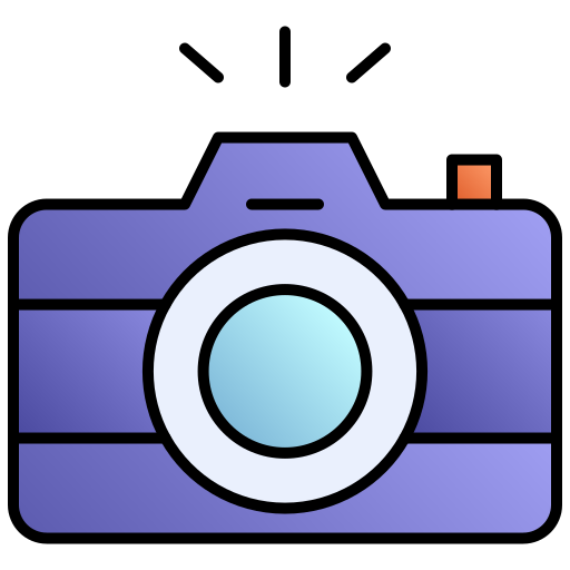 caméra Generic gradient lineal-color Icône