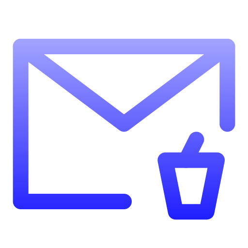 email Generic gradient outline icon