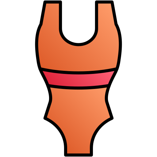 traje de baño Generic gradient lineal-color icono
