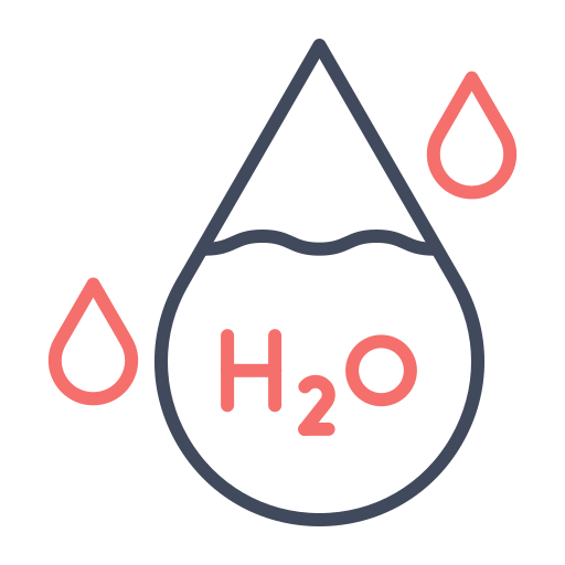 H2o Generic color outline icon