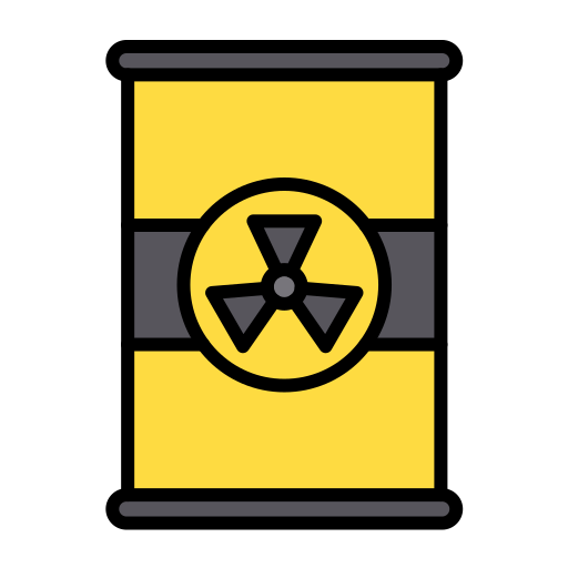 핵폐기물 Generic color lineal-color icon