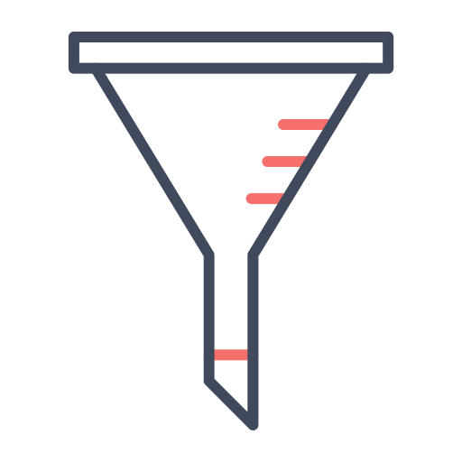Funnel Generic color outline icon
