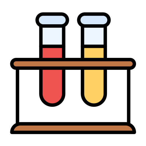 시험관 Generic color lineal-color icon