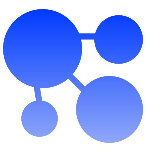 molecola Generic gradient fill icona