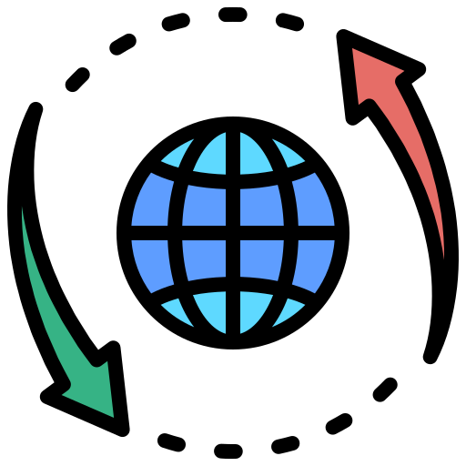 세계화 Generic color lineal-color icon