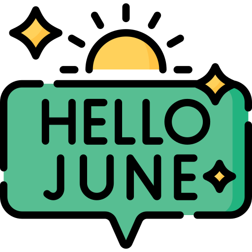 June Special Lineal color icon