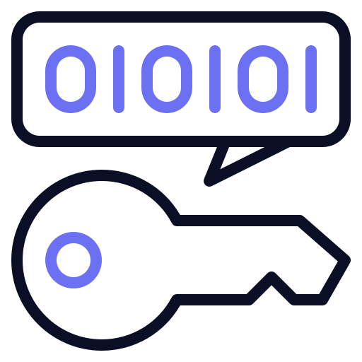 データ暗号化 Generic color outline icon