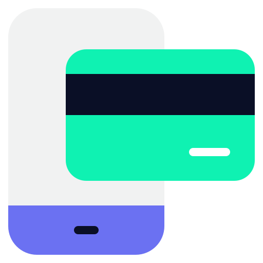 bankowość mobilna Generic color fill ikona