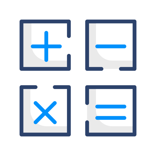 matematyka Generic color lineal-color ikona