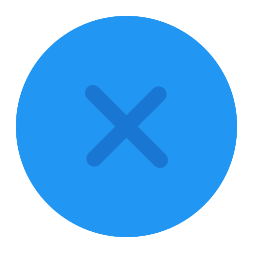 botón eliminar Generic color fill icono