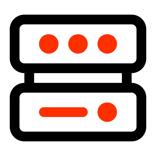 servidor Generic color outline icono