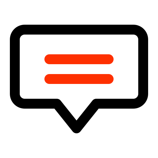 채팅 Generic color outline icon
