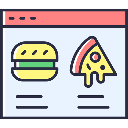 Online menu SBTS2018 Lineal Color icon