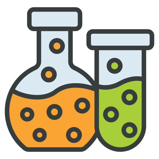 Chemical flask Generic color lineal-color icon