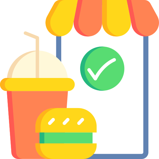 aplicación de comida SBTS2018 Flat icono