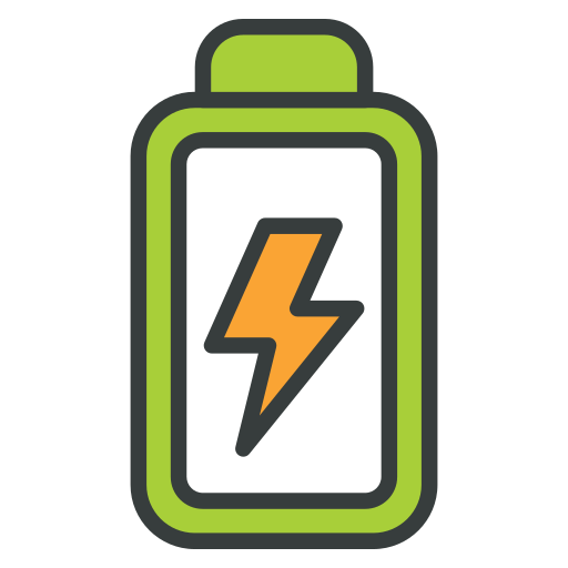 elektrische batterij Generic color lineal-color icoon