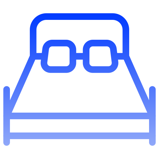 寝室 Generic gradient outline icon