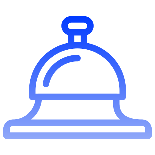 campana del hotel Generic gradient outline icono