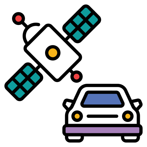 satellit Generic color lineal-color icon