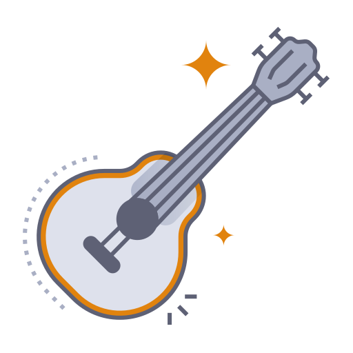 ukulele Generic gradient lineal-color icon