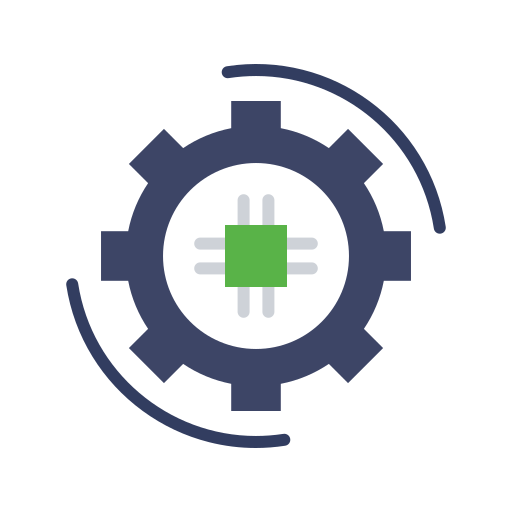 automatisiertes engineering Generic color fill icon