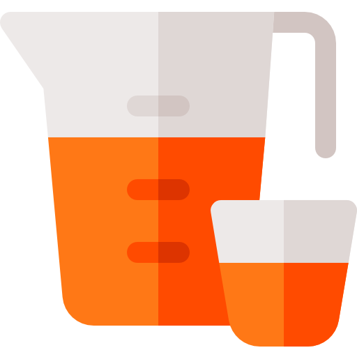 Measuring cup Basic Rounded Flat icon