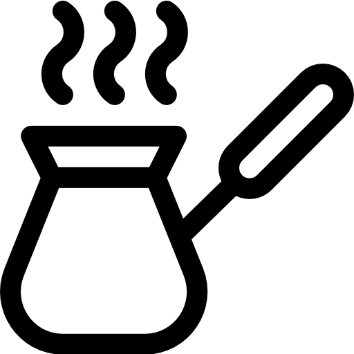 Cezve Basic Rounded Lineal icon
