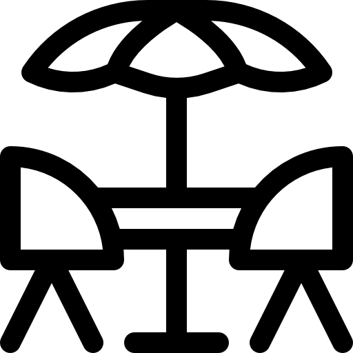 테라스 Basic Rounded Lineal icon