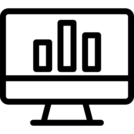gráfico de barras Kiranshastry Lineal icono