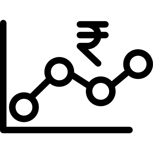 grafico a linee Kiranshastry Lineal icona