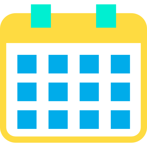 Calendar Kiranshastry Flat icon