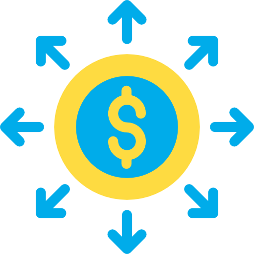 Dollar Kiranshastry Flat icon