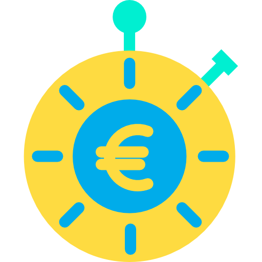 Time is money Kiranshastry Flat icon
